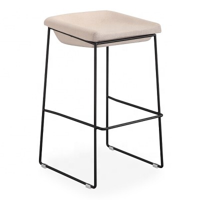 Cheap Modern Bar Chair Price With Metal Steel Frame bar stool