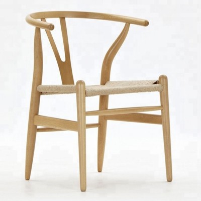 Contemporary scandinavian furniture danish wooden wishbone hans wegner Y dining chair